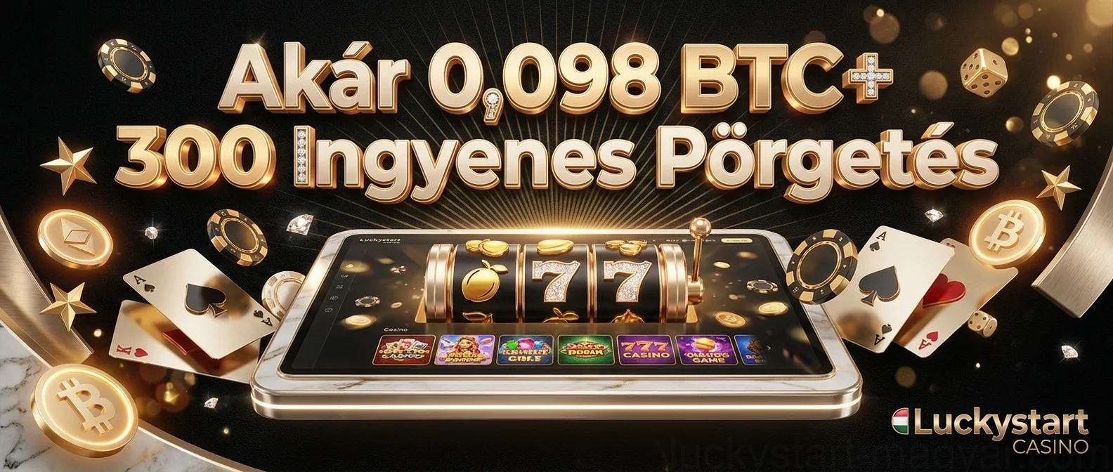 Akár 0,098 BTC+ 300 Ingyenes Pörgetés